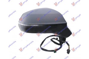 Καθρεφτης ΗΛΕΚΤ. ΘΕΡΜΑΙΝ. ΒΑΦΟΜ. (ΜΕ ΦΛΑΣ) (8 PIN) (Α ΠΟΙΟΤΗΤΑ) (CONVEX GLASS) Δεξια Audi Q5 16-20 - 133107481