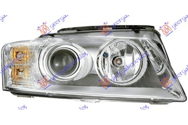 Φανος Εμπρος Bi-XENON 05- (HELLA) Δεξια Audi A8 02-09 - 133905151