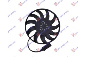 Βεντιλατερ Ψυγειου (ΜΟΤΕΡ+ΦΤΕΡΩΤΗ) Βενζινη - Πετρελαιο (380mm) (400W) (ΔΕΞΙ) Audi A8 02-09 - 133906445