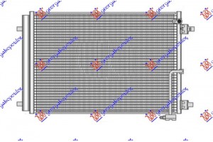 Ψυγειο A/C 3.0 Tfsi - S8 4.0 Tfsi Βενζινη (667x441x16) Audi A8 09-13 - 134006430