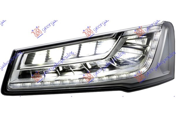 Φανος Εμπρος Full Led (HELLA) Αριστερα Audi A8 13-17 - 134105152