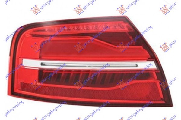 Φανος Πισω Εξω Led Dynamic (ULO) Αριστερα Audi A8 13-17 - 134105842