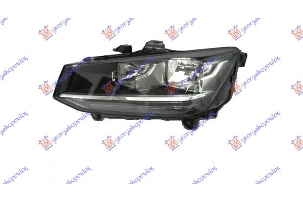 Φανος Εμπρος Ηλεκτρικος (VALEO) Αριστερα Audi Q2 16-20 - 136005142