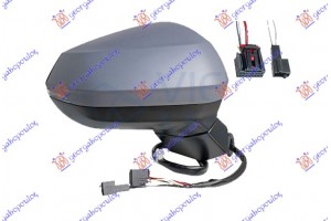 Καθρεφτης ΗΛΕΚT. ΘΕΡΜΑΙΝ. ΒΑΦΟΜ. (Μ/ΦΛΑΣ & Side ASSIST) (Α ΠΟΙΟΤΗΤΑ) (CONVEX GLASS) Δεξια Audi Q2 16-20 - 136007501