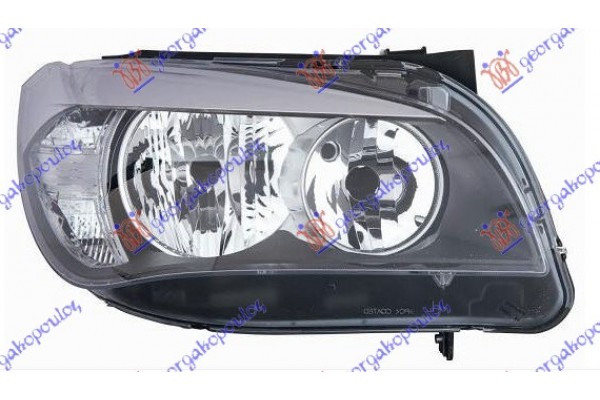 Φανος Εμπρος ΗΛΕΚΤ. Μαυρος (H7/H7) (VALEO) Δεξια Bmw X1 (E84) 13-15 - 150105133