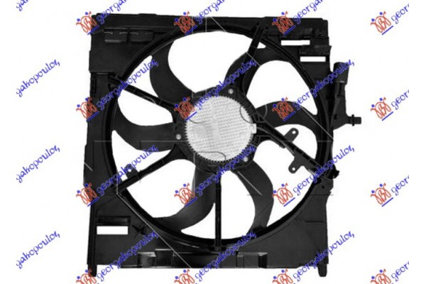 Βεντιλατερ Ψυγειου Νερου Κομπλε 3.0 Βενζινη -3.0 Πετρελαιο (520mm) (400W) (3pin) Bmw X6 (F16) 14-19 - 162106450