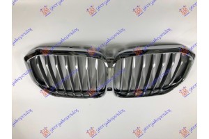 Μασκα ΜΑΥΡΗ/ΧΡΩΜΙΟ (ΜΕ ΚΑΜΕΡΑ) Bmw X5 (G05) 18-23 - 151204565