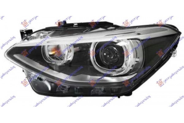 Φανος Εμπρος Bi-XENON Με Φως Ημερας Led (E) (TYC) Αριστερα Bmw Series 1 (F21/20) 3/5D 11-15 - 152105154