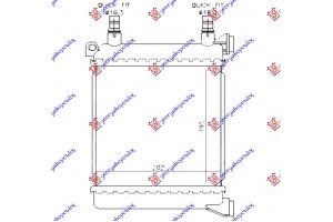 Ψυγειο Νερου Βοηθητικο 1.5-2.0 Βενζινη (202x195) Bmw Series 1 (F40) 19- - 152306360
