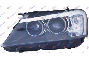 Φανος Εμπρος Xenon Με Φως Ημερας Led (Ε) (DEPO) Αριστερα Bmw X3 (F25) 11-14 - 153005137