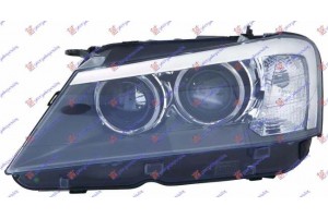 Φανος Εμπρος Xenon Με Φως Ημερας Led (Ε) (TYC) Αριστερα Bmw X3 (F25) 11-14 - 153005139