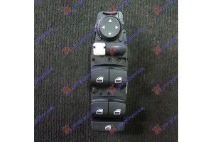 Διακοπτης ΠΑΡΑΘ/ΚΑΘΡ. ΕΜΠ. (Τετραπλός)(6pin) Αριστερα Bmw X3 (F25) 14-17 - 153107174