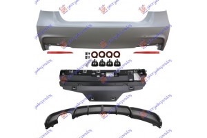 Προφυλακτηρας Πισω (M-STYLE) 1ΔΙΠΛΗ Εξατ Bmw Series 3 (F30/F31) SDN/S.W. 12-14 - 154103620