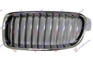 Καρδια Μασκας (ΧΡΩΜΙΟ-ΧΡΩΜΙΟ/ΜΑΥΡΗ) Αριστερα Bmw Series 3 (F30/F31) SDN/S.W. 12-14 - 154104652