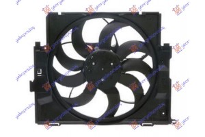 Βεντιλατερ Ψυγειου Κομπλε (ΜΟΝΟ) Βενζινη - Πετρελαιο (485mm) (3pin) (400w) Bmw Series 1 (F21/20) 3/5D 11-15 - 152106450