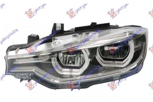 Φανος Εμπρος Full Led (E) (TYC) Αριστερα Bmw Series 3 (F30/F31) SDN/S.W. 14-18 - 154305154