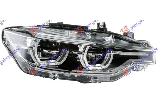 Φανος Εμπρος Full Led Εξυπνο (HELLA) Δεξια Bmw Series 3 (F30/F31) SDN/S.W. 14-18 - 154305161