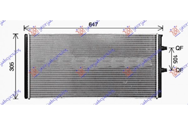 Ψυγειο Νερου Βοηθητικο 1.5 Hybrid Βενζινη (590x294) Bmw Series i8 (I12/I15) 13- - 169006325