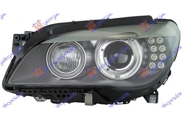 Φανος Εμπρος Bi-XENON Εξυπνο Marelli Αριστερα Bmw Series 7 (F01/02) 08-12 - 158005272