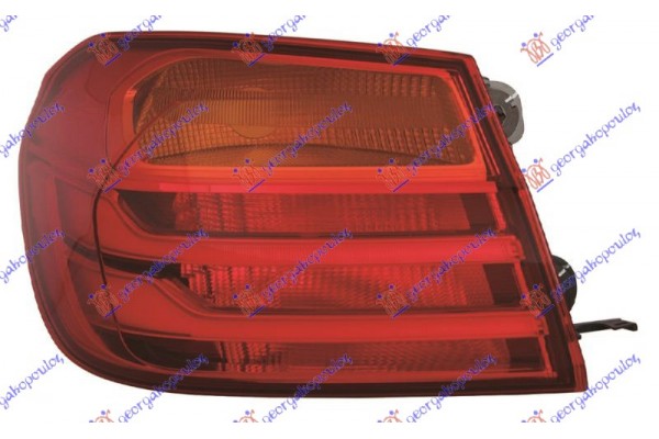 Φανος Πισω Εξω Με Led (Ε) Αριστερα Bmw Series 4 (F32/36/33/)COUPE/GR.COUPE/CAB.14-20 - 159005812