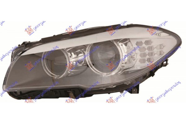 Φανος Εμπρος Bi-XENON Με Φως Ημερας Led (E) (DEPO) Αριστερα Bmw Series 5 (F10/11) 10-13 - 160005134