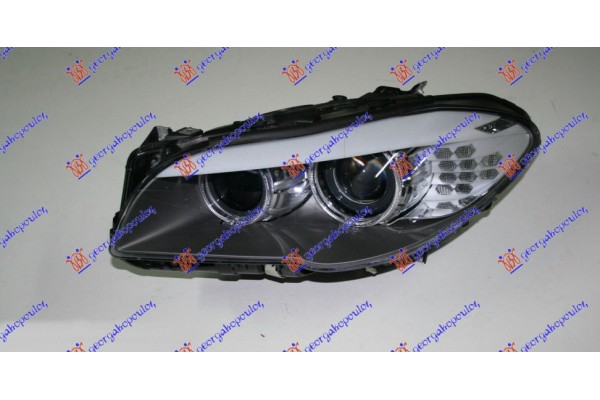 Φανος Εμπρος Bi-XENON Με Φως Ημερας Led (HELLA) Αριστερα Bmw Series 5 (F10/11) 10-13 - 160005154