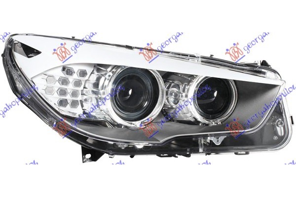 Φανος Εμπρος Bi-XENON Εξυπνο (GT/F07) (HELLA) Δεξια Bmw Series 5 (F10/11) 10-13 - 160005161