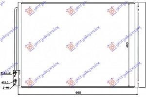 Ψυγειο A/C Βενζινη - Πετρελαιο (625x470x16) Τυπου Behr (&GT/F07) Bmw Series 5 (F10/11) 10-13 - 160006410