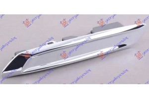 Διακοσμητικο Καλυμμα Φτερου Εμπρος Χρωμιο Αριστερα Bmw Series 5 (F10/11) 10-13 - 160006522