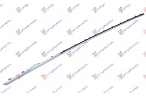 Διακοσμητικο Προφυλακτηρα Πισω Μεσαιο Sdn (LUXURY) Χρωμιο Bmw Series 5 (F10/11) 13-16 - 160104030