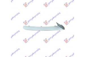 Διακοσμητικο Διχτυου Προφυλακτηρα ΕΜΠ. Ακραιο Ασημι (BASE) (ΜΕ ΤΡ. Για Προβολεα LED) Δεξια Bmw Series 5 (F10/11) 13-16 - 160104806