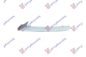 Διακοσμητικο Διχτυου Προφυλακτηρα ΕΜΠ. Ακραιο Ασημι (BASE) (ΜΕ ΤΡ. Για Προβολεα LED) Αριστερα Bmw Series 5 (F10/11) 13-16 - 160104807