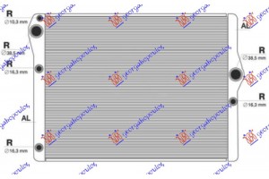 Ψυγειο Νερου 3.0 Πετρελαιο +/- A/C Αυτοματο (612x487) Bmw Series 7 (F01/02) 12-15 - 158106350
