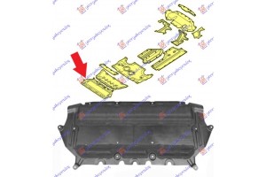 Ποδια Μηχανης Εμπρος Πλαστικη Bmw Series 5 (G30/G31) 16-20 - 160200830