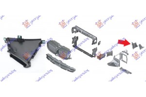 Αεραγωγος Φτερου Εμπρος Εσω Αριστερα Bmw Series 5 (G30/G31) 16-20 - 160204852