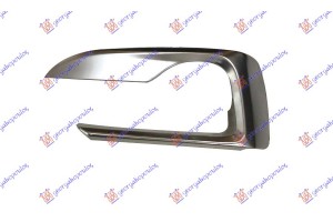 Διακοσμητικο Διχτυου Προφυλακτηρα Εμπρος Ασημι (PURE EXTRAVAGANCE) Αριστερα Bmw X6 (F16) 14-19 - 162104814