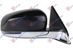 Καθρεφτης ΗΛΕΚΤ. ΘΕΡΜΑΙΝ. ΒΑΦΟΜ. (ΜΕ ΦΛΑΣ) Χρωμιο Βαση (CONVEX GLASS) Δεξια Jeep Compass 22- - 176207481