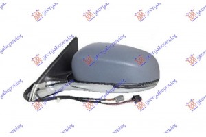 Καθρεφτης ΗΛΕΚΤ. ΘΕΡΜΑΙΝ. ΒΑΦΟΜ. ΗΛ. ΑΝΑΚΛ. (ΜΕ Φλας & Φως ΑΣΦ. & BLIS) Χρωμιο Βαση (ASPHERICAL GLASS) Αριστερα Jeep Compass 22- - 176207597