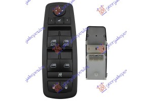 Διακοπτης ΠΑΡΑΘ/ΚΑΘΡ. ΕΜΠ. ΚΕΝΤΡ. ΚΛΕΙΔ. (Τετραπλος)(11pin)(ΚΑΘΡ.ΑΝΑΔ) Αριστερα Jeep Grand Cherokee 11-14 - 177007174