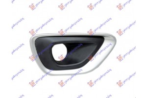 Διχτυ Προφυλακτηρα Εμπρος Ακραιο (ΜΑΥΡΟ/ΧΡΩΜΙΟ) Δεξια Jeep Grand Cherokee 14-17 - 177104806