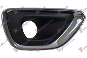 Διχτυ Προφυλακτηρα Εμπρος Ακραιο (ΜΑΥΡΟ/ΑΣΗΜΙ) Δεξια Jeep Grand Cherokee 14-17 - 177104808