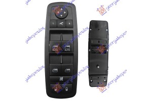 Διακοπτης ΠΑΡΑΘ/ΚΑΘΡ. ΕΜΠ. ΚΕΝΤΡ. ΚΛΕΙΔ. (Τετραπλος)(11pin)(ΚΑΘΡ.ΑΝΑΔ) Αριστερα Jeep Cherokee 14-19 - 180007174