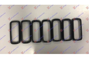 Διακοσμητικο Μασκας Μαυρο (ΣΕΤ 7 ΤΜΧ) Jeep Renegade 14-18 - 181004565