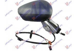 Καθρεφτης ΗΛΕΚ. ΘΕΡΜ. ΗΛ. ΑΝΑΚ. ΒΑΦΟΜ. (Μ/ΦΛ) ΧΡ. ΒΑΣΗ+ΑΙΣΘ. (CONVEX GLASS) Δεξια Citroen C3 10-13 - 195007583