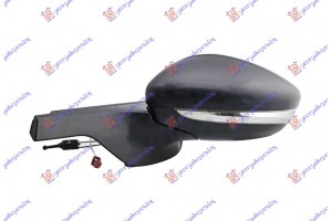 Καθρεφτης Μηχανικος Με Ντιζες (ΜΕ ΦΛΑΣ) (2pin) -18 (CONVEX GLASS) Αριστερα Citroen C3 16- - 195207482