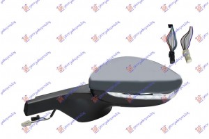 Καθρεφτης ΗΛΕΚΤ. ΘΕΡΜΑΙΝ. ΗΛΕΚΤ. ΑΝΑΚΛΙΝ. ΒΑΦΟΜ. (ΜΕ ΦΛΑΣ) (6pin+2pin) -18 (Α ΠΟΙΟΤΗΤΑ) (CONVEX GLASS) Αριστερα Citroen C3 16- - 195207572