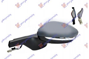 Καθρεφτης ΗΛΕΚΤ. ΘΕΡΜΑΙΝ. ΒΑΦΟΜ. (ΜΕ Φλας & Blis & ΑΙΣΘΗΤ.) (6pin+5pin) -18 (CONVEX GLASS) Δεξια Citroen C3 16- - 195207576