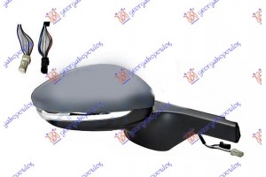 Καθρεφτης ΗΛΕΚΤ. ΘΕΡΜΑΙΝ. ΒΑΦΟΜ. (ΜΕ Φλας & BLIS) (4pin+5pin) -18 (CONVEX) Αριστερα Citroen C3 16- - 195207577