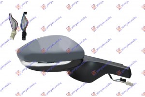 Καθρεφτης ΗΛΕΚΤ. ΘΕΡΜΑΙΝ. ΗΛΕΚΤ. ΑΝΑΚΛΙΝ. ΒΑΦΟΜ. (ΜΕ Φλας & ΑΙΣΘ. & BLIS) (6pin+6pin) -18 (CONVEX GLASS) Δεξια Citroen C3 16- - 195207581