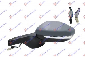 Καθρεφτης ΗΛΕΚΤ. ΘΕΡΜΑΙΝ. ΗΛΕΚΤ. ΑΝΑΚΛΙΝ. ΒΑΦΟΜ. (ΜΕ Φλας & BLIS) (6pin+4pin) -18 (CONVEX GLASS) Αριστερα Citroen C3 16- - 195207582